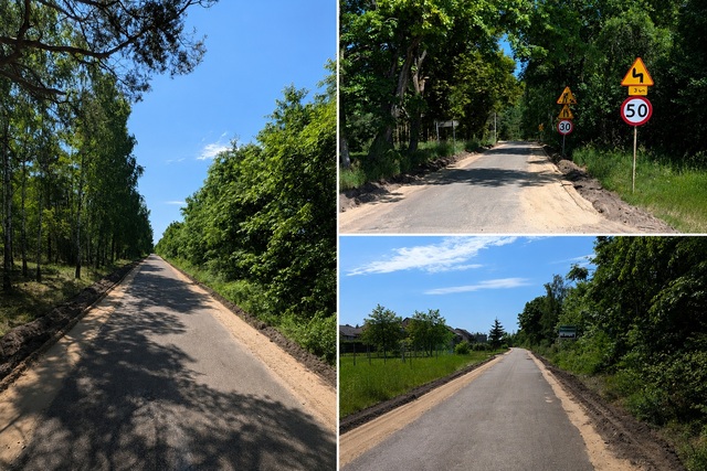 Postępy prac na trasie Przeździęk Wielki – Baranowo