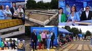 Uroczystość wkopania kamienia węgielnego pod budowę nowej siedziby Centrum Edukacji ZDZ