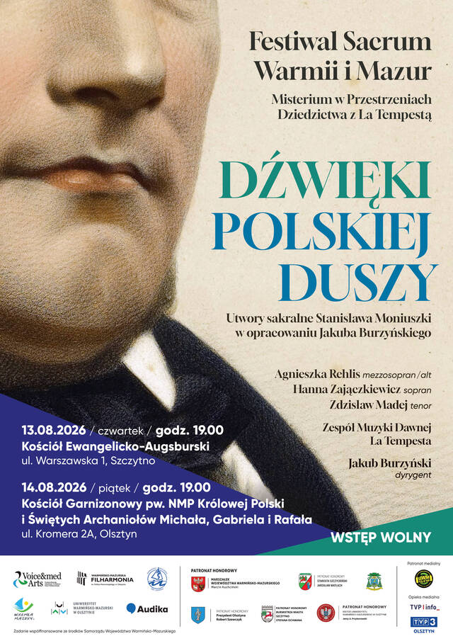 Festiwal Sacrum Warmii i Mazur - koncert Dźwięki Polskiej Duszy