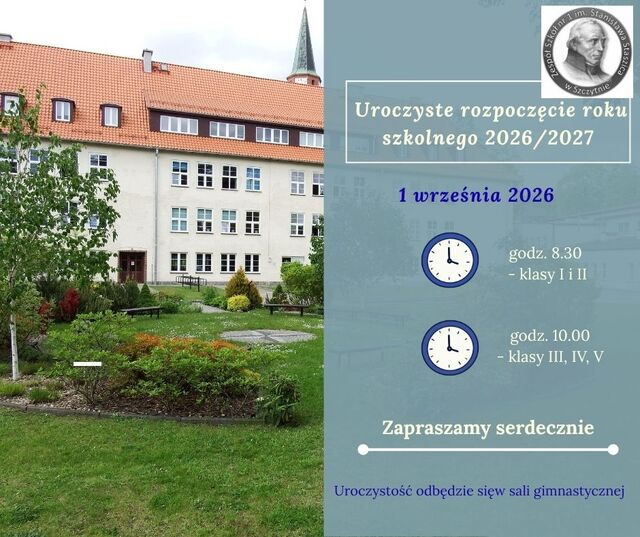 Uroczyste rozpoczęcie roku szkolnego 2026/2027