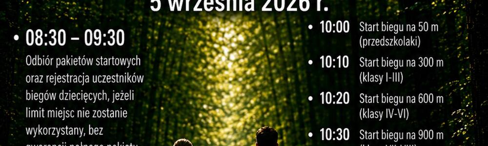6 Bieg Leśny - 05.09.2026r.