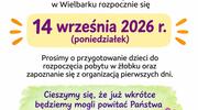 Informacja o terminie rozpoczęcia opieki nad dziećmi z Żłobku "Bajkowa Kraina"