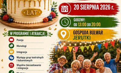X Jubileuszowa Senioriada tuż tuż