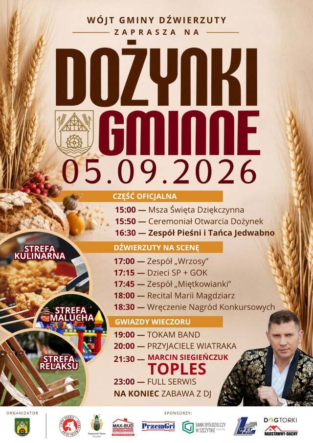 Dożynki Gminne w Dźwierzutach