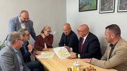 Spotkanie robocze dotyczące modernizacji drogi Dźwierzuty - Łupowo