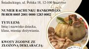 Opłata za obiady - październik