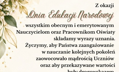 Dzień Edukacji Narodowej